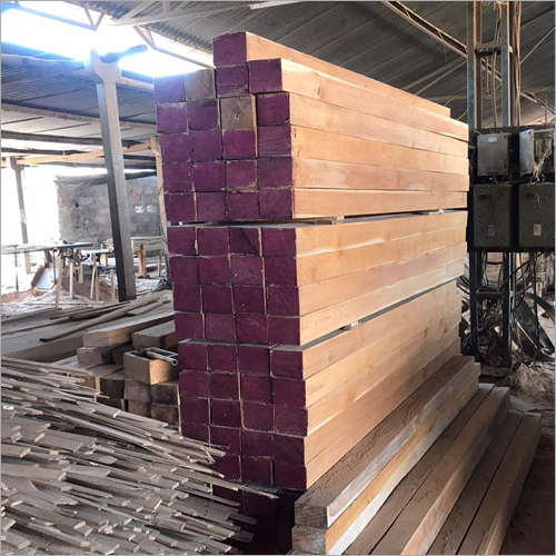 Teak Square Logs