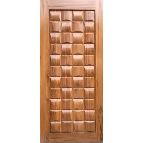 Brown Sagwan Cnc Door