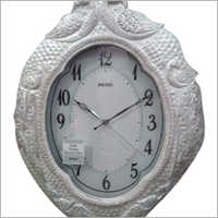 Silver Article Wall Clock