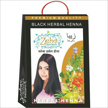 Black Herbal Henna Mehndi Powder
