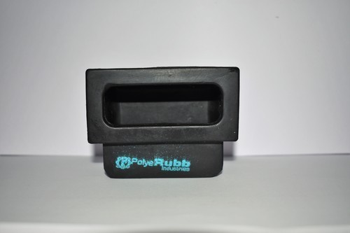 PolyeRubb Black Rubber Pull Drawer