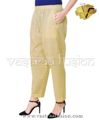 Ladies Ankle Length Cotton Pants - Cotton Flex, Sizes Xs To 5xl, Available In 25 Colors | Regular Fit, Casual & Festive Wear, Washable