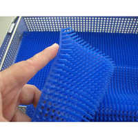Rectangular Silicone Ophthalmic Mat - Color: Blue
