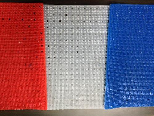 Silicone Rubber Ophthalmic Pads - Color: Blue Red White