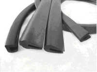 PolyRubb Black Solid Rubber Extruded Products