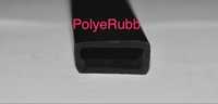 Black Nitrile Rubber Tube - Durable, Flexible, 1-inch Diameter | Chemical Resistant, High Temperature Tolerance, Reliable Performance