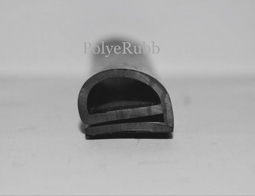 Polyrub Black EPDM E Sections