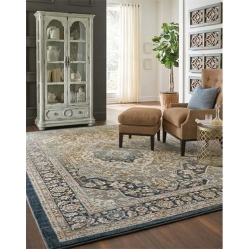 Traditional Polyamide Printed Area Rugs - Backing Material: Action Back + Special Carpet Backing