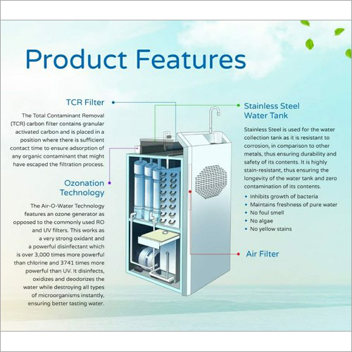 Air To Drinking Water Generator