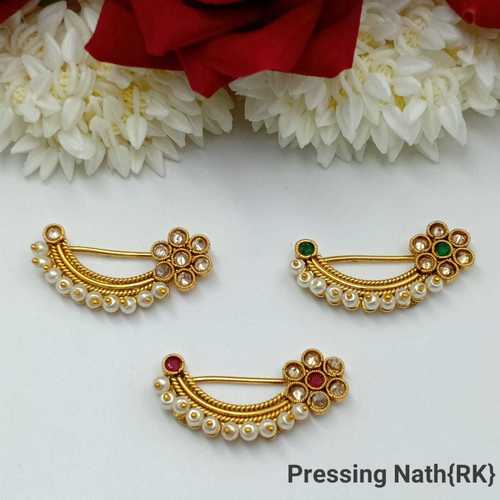 Marathi Pressing Nose Pin By NEWVENT EXPORT