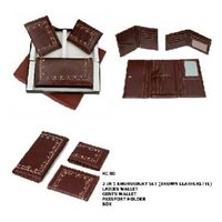 ladies and mens leather wallet