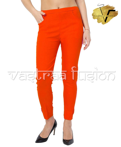 Ladies Ankle Lycra Pants