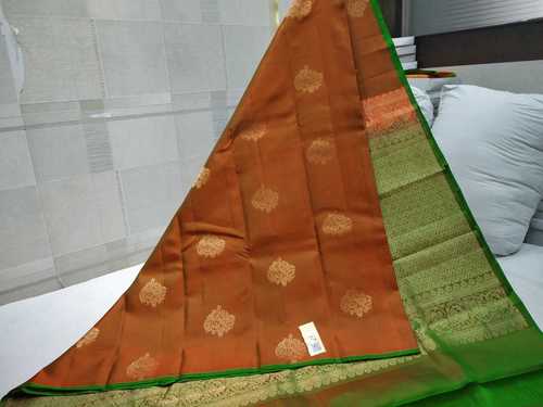 Pure Kanchipuram Thunread Silk Saree