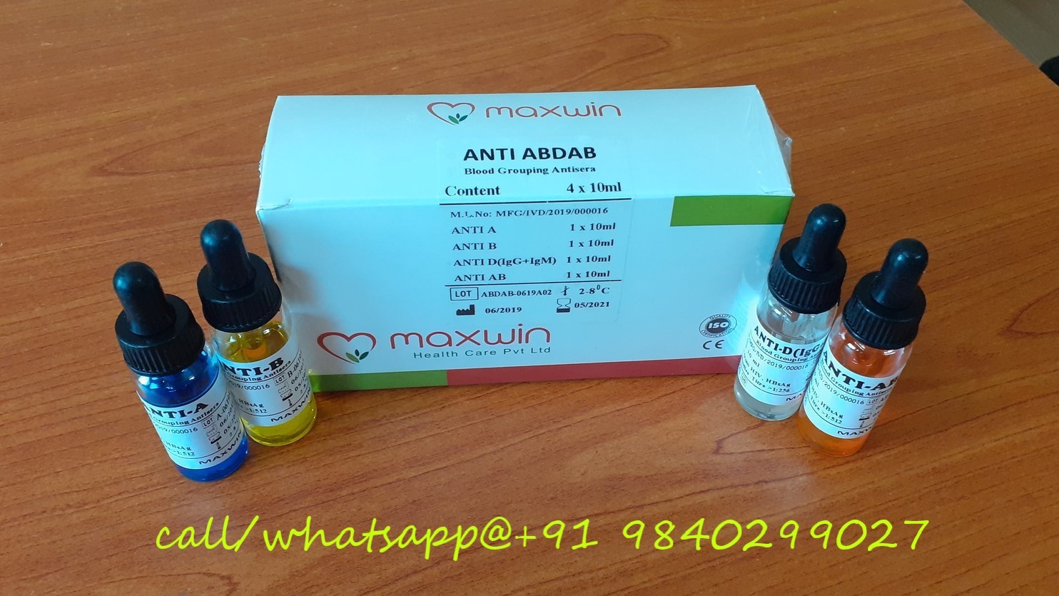 ANTI ABO Monoclonal Blood Grouping Reagents