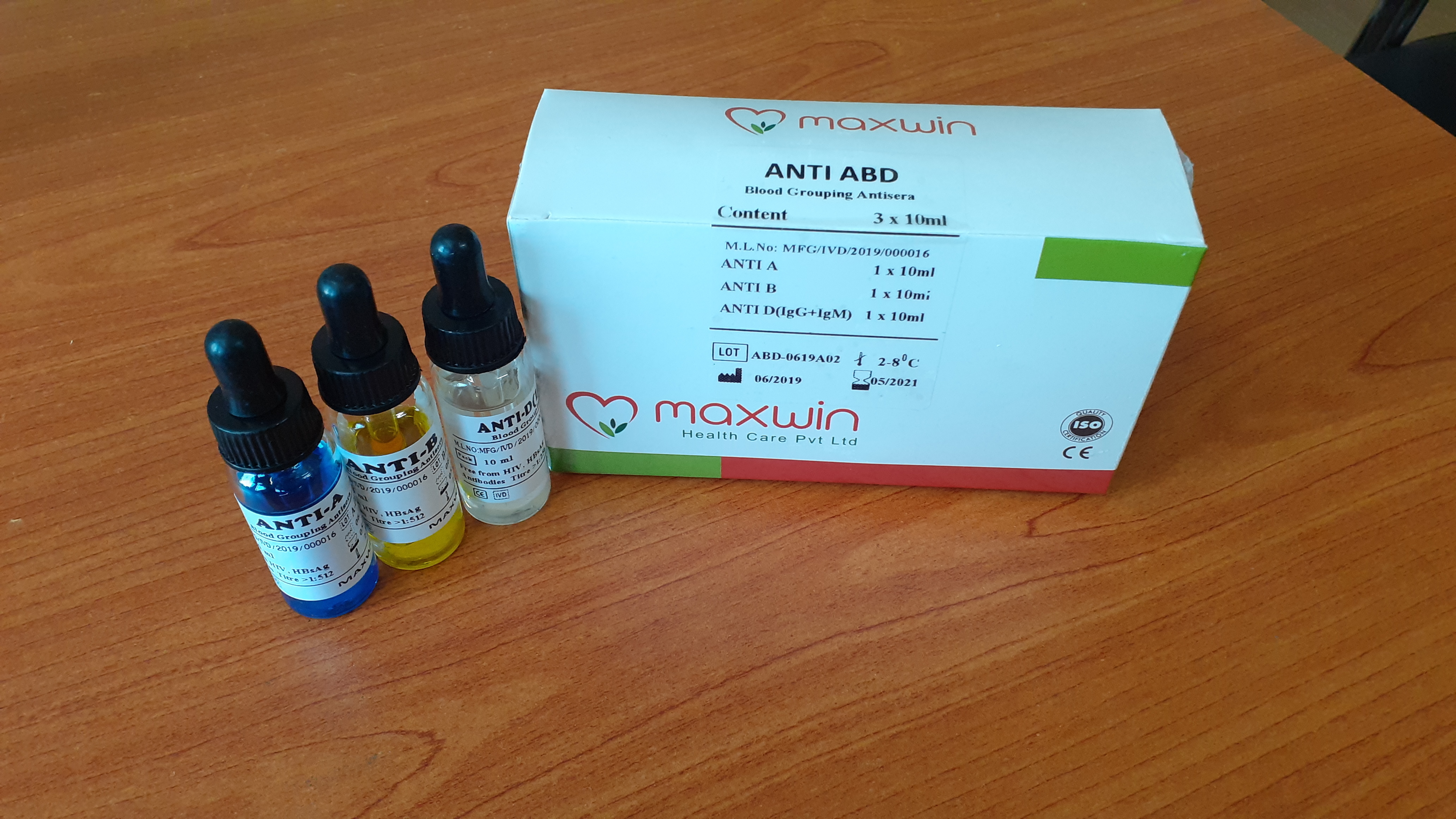 ANTI ABO Monoclonal Blood Grouping Reagents
