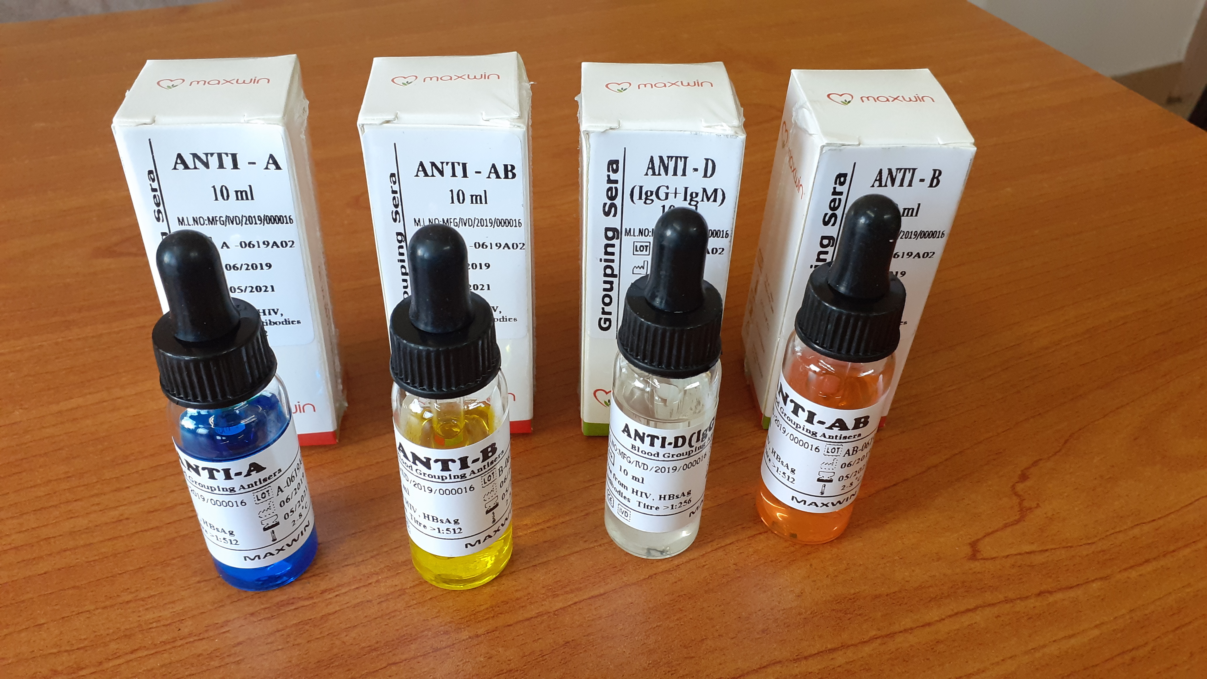 ANTI ABO Monoclonal Blood Grouping Reagents
