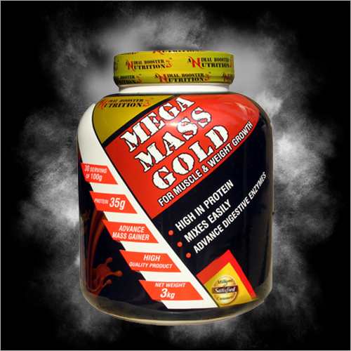 3 KG Mega Mass Gold By ANIMAL BOOSTER NUTRITION