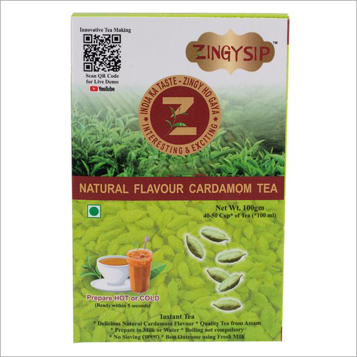 Powder 100 Gm Natural Flavour Cardamom Tea