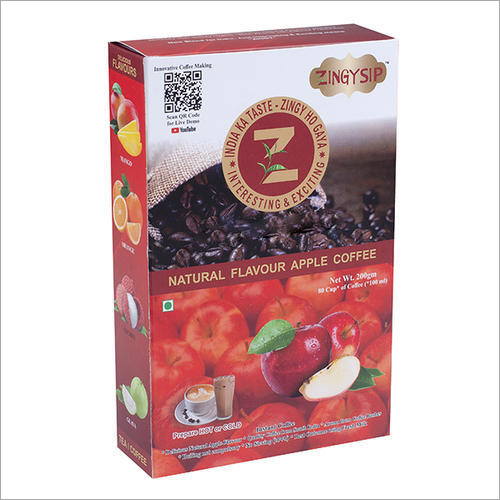 Organic 100 Gm Zingysip Instant Apple Coffee