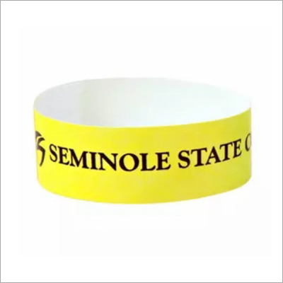 Custom Fashionable Wristband with Black Logo