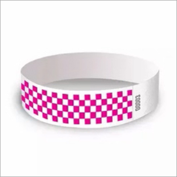 Customized Stretch and tear Resistant Disposable Printed Wristband
