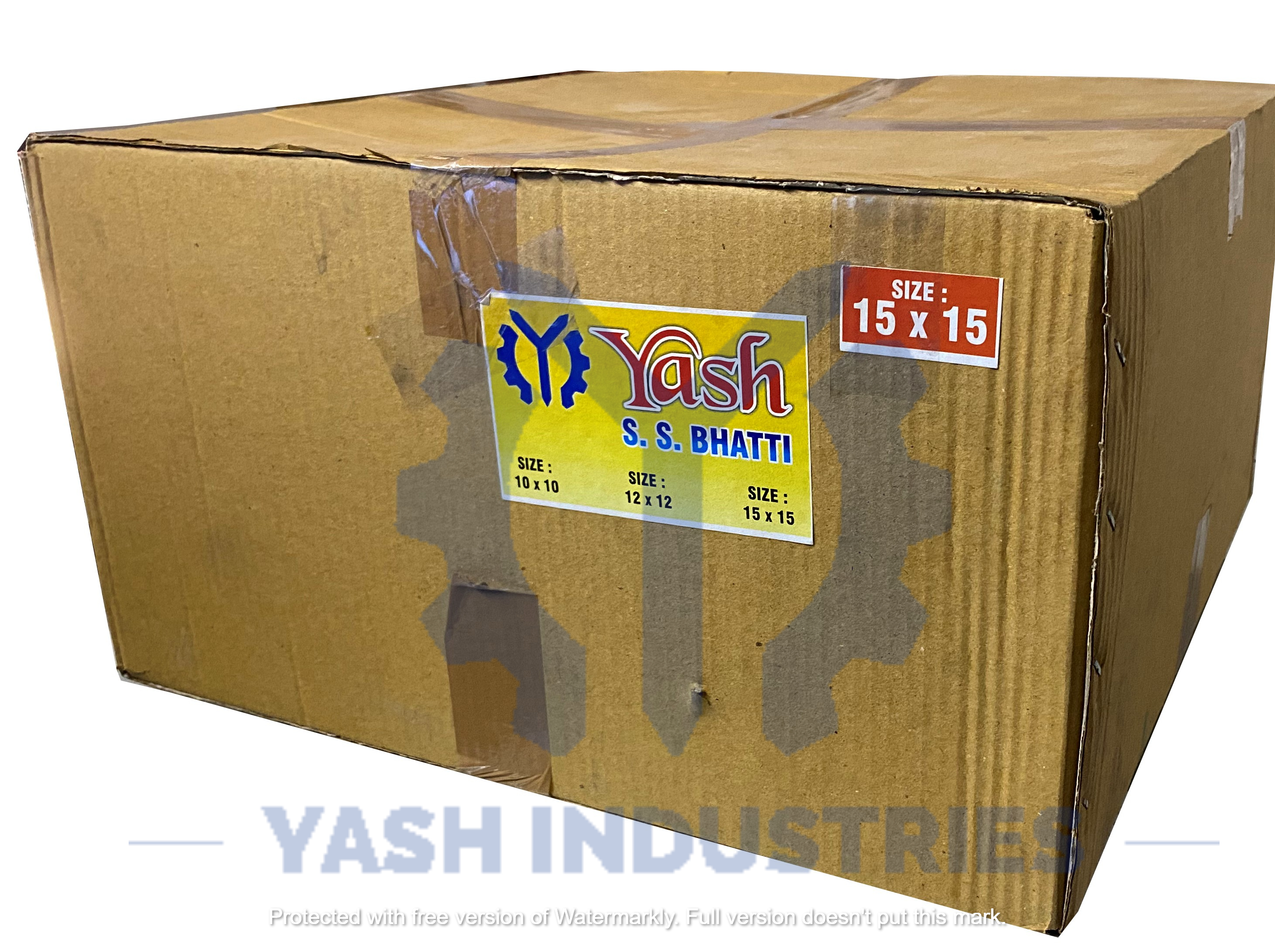 15 x 15 Stainless Steel Gas Bhatti