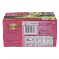 Zingysip Fruit Combo Tea -Litchi Apple Guava Pineapple