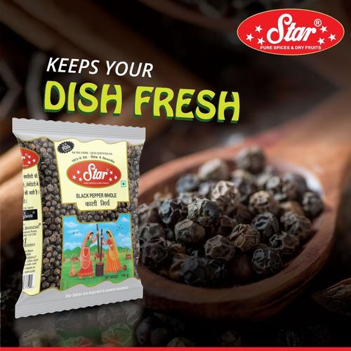 Star Black Pepper Whole 100GM