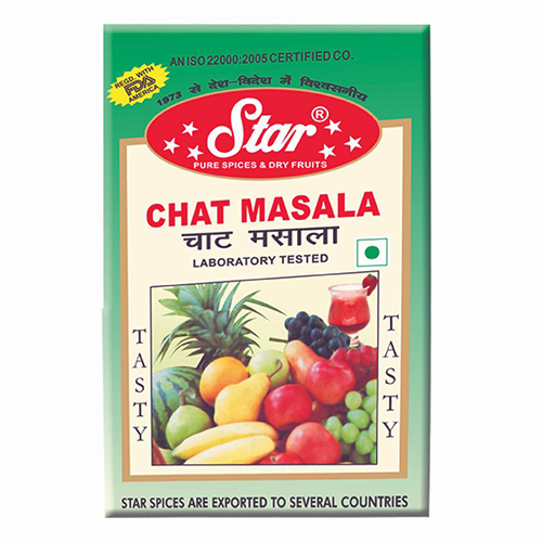 Chat Masala - Food Grade Blend | Room Temperature Storage, Available in 100g & 500g Weights