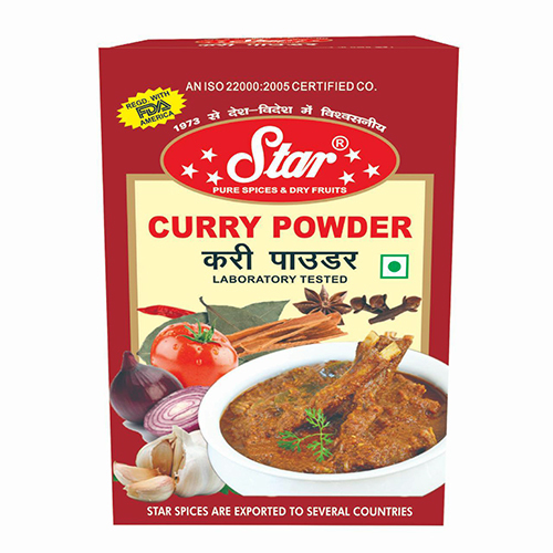 Curry Powder - Food Grade, Blended, Room Temperature Storage | Available in Weights of 50g, 100g, 200g, 500g