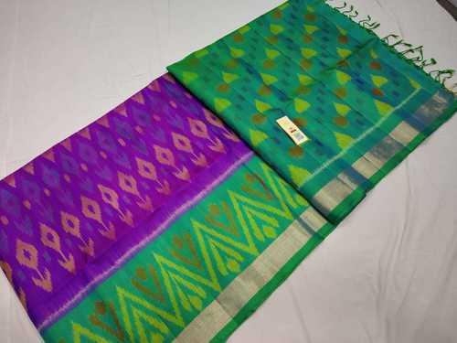 Pure Kanchipuram Ikkat Silk
