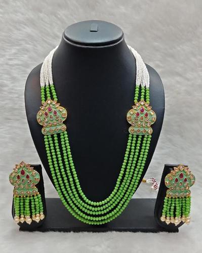 Crystal Long Necklace Set