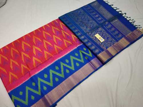 Pure Kanchipuram Ikkat Design
