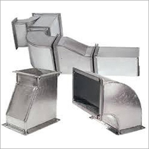 Silver Stainless Steel Domestic Duct