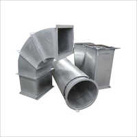 Silver Ss Air Conditioning Duct
