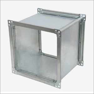 Silver Rectangular Galvanized Iron Air Duct