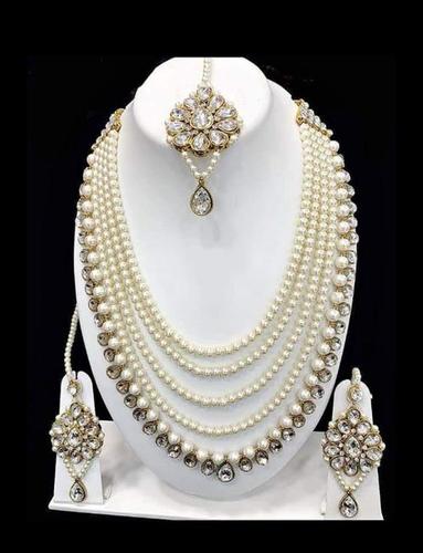 Pearl Long Rani Haar