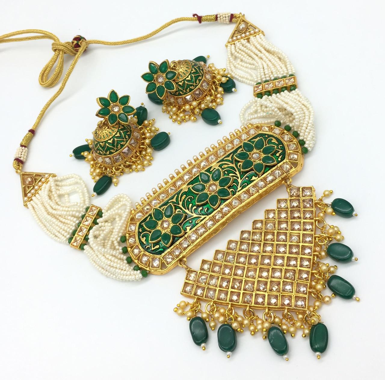 Rajwadi Rani Necklace Set