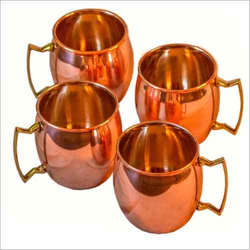 Copper Plated Mule Mug Hardness: Rigid