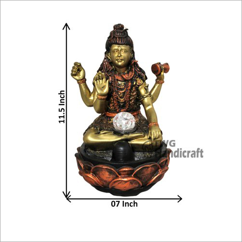 Indoor Decorative Table Top Water Fountain Shiva