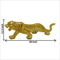Gold And Silver Plated Decorative Panther