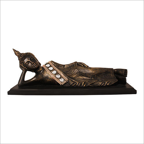 Antique Look Resting Sleeping Lord Budhha Statue