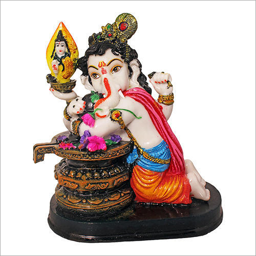 Marble Look Lord Ganesha Statue