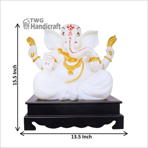 Ganesha God Corporate Statue Height: 15.5 Inch (In)