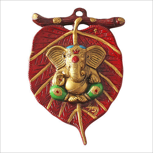 Metal Lord Ganesha Wall Hanging
