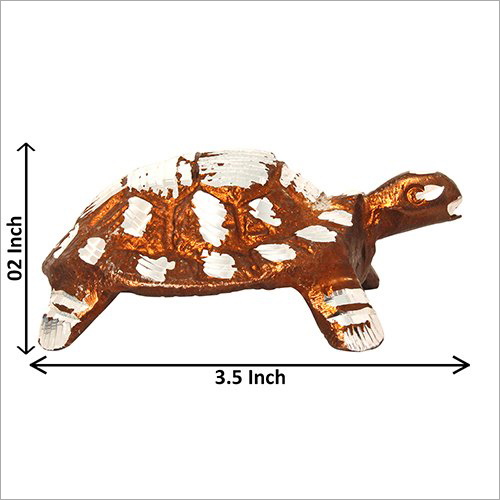 White Metal - Aluminium Turtle Statue - Showpiece