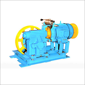 Geared Elevator Traction Machine