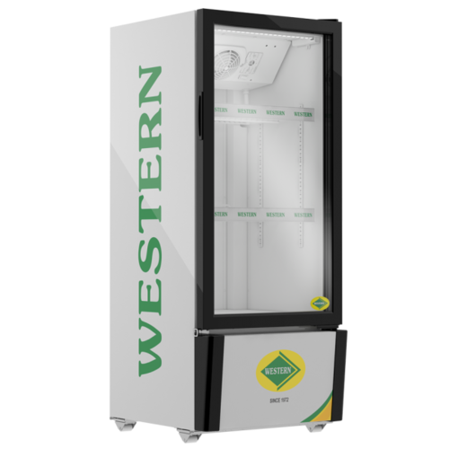 167 Ltr Western Single Door Visi Cooler