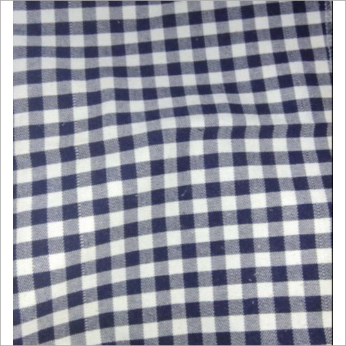 Checked Denim Fabric By NATIONAL TEXTILE