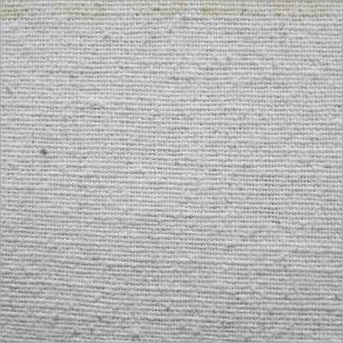 White Plain Polyester Canvas Fabric